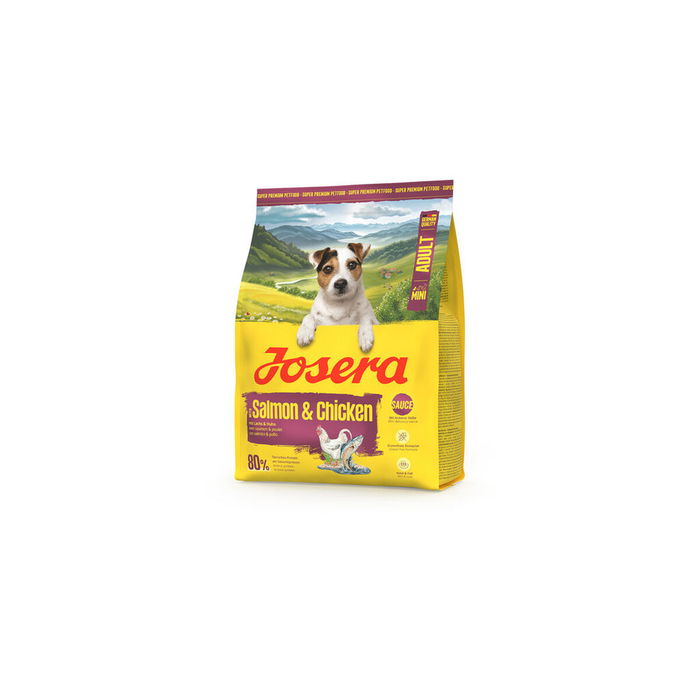 Nourriture Josera Mini Adult Poulet Saumon 900 g