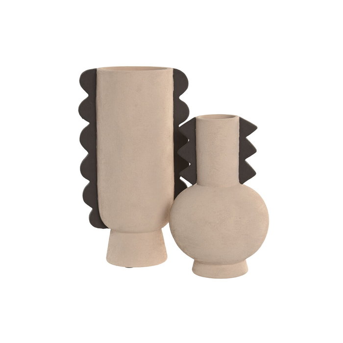Home ESPRIT Vase Marron Grès Home ESPRIT Vase Marron Grès