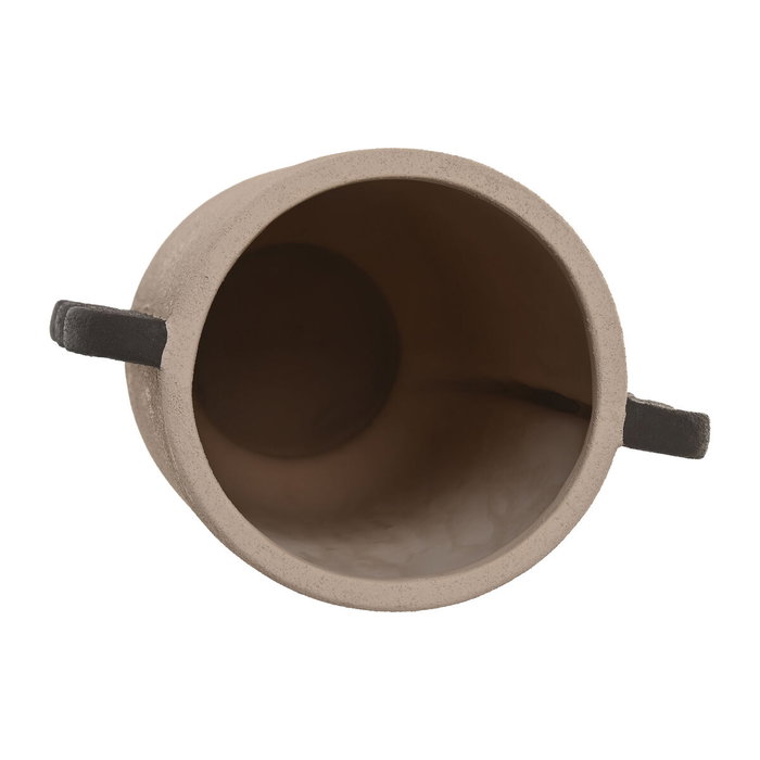 Home ESPRIT Vase Marron Grès Home ESPRIT Vase Marron Grès