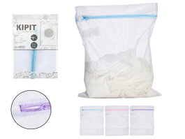 Kipit Sac Lavable Pour Lingerie 40x50 cm Polyester Couleurs Assorties (Set de 48)