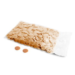 HERRAJES ALK Bouchon embellisseur GOZO 17 mm, Roble, Sac de 500 unités