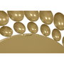 Miroir mural Home ESPRIT Doré 70 x 3 x 70 cm