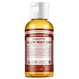 Dr. Bronner's Savon liquide Eucalyptus 60 ml