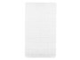 Berilo Tapis de Bain Antidérapant à Carreaux Blanc Grd - 39x67,7 cm (Set de 6)
