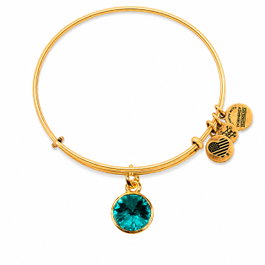 Alex And Ani Bracelet Bleu Brillant Aquamarine