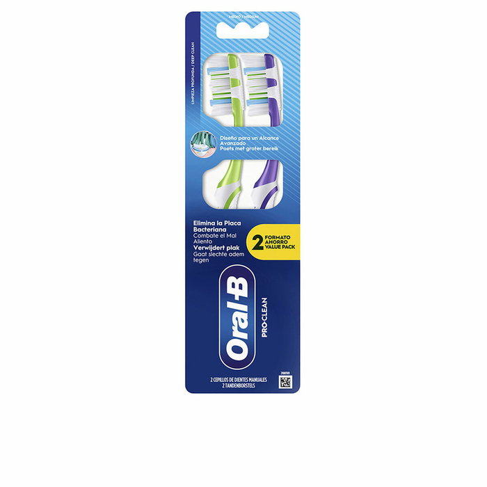 Oral-B PROCLEAN PLAQUE REMOVER 40 medium (Pack de 2 unités) Oral-B PROCLEAN PLAQUE REMOVER 40 medium (Pack de 2 unités)