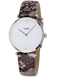 Cluse Reloj Cluse CL61009 Beige et Argenté