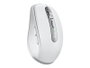 Logitech MX Anywhere 3S – Souris sans fil Bluetooth avec capteur Darkfield 8000 dpi, rechargeable USB-C, Silencieuse, Gris Pâle