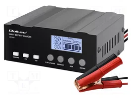 QOLTEC Chargeur pour accumulateurs AGM, GEL, acide-plomb, Li-FePO4 12A