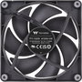 Thermaltake CT120 Pack de 2 ventilateurs de refroidissement PC 120 mm Noir