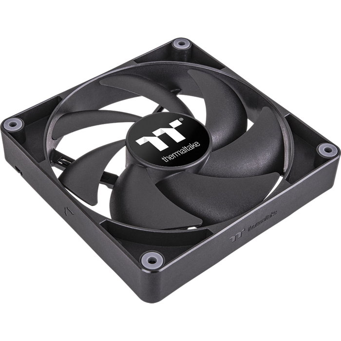 Thermaltake CT120 Pack de 2 ventilateurs de refroidissement PC 120 mm Noir