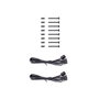 Thermaltake CT120 Pack de 2 ventilateurs de refroidissement PC 120 mm Noir
