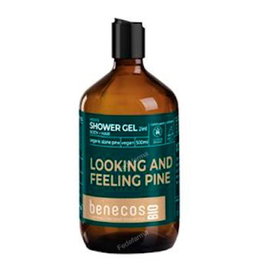 BENECOS Gel de douche 2 en 1 Pin Suisse 500ml Bio Vegan