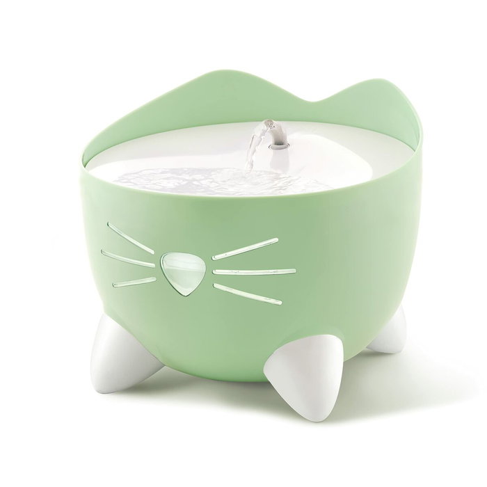 Cat It PIXI Fontaine à eau automatique 2,5 L - Vert Cat It PIXI Fontaine à eau automatique 2,5 L - Vert