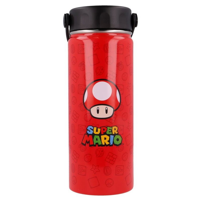 STOR Gourde Isotherme Nintendo Super Mario Bros 530ml en Acier Inoxydable