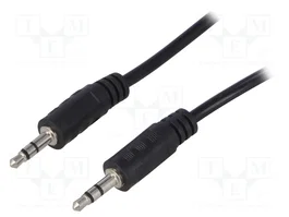 LOGILINK Câble Jack 3,5mm 3pin stéréo 5m noir