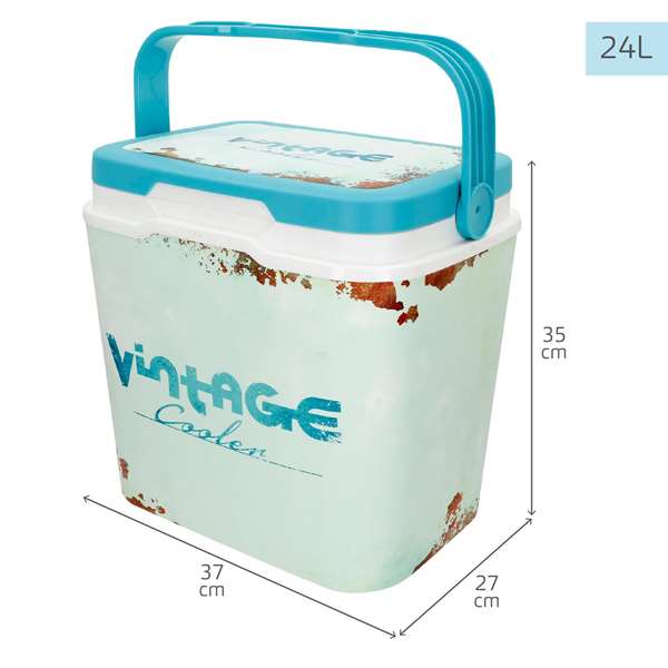Color Baby Glacière Rigide Classique Plastique 24 Litres - Réfrigérateur Portatif pour Enfant (Dès 3 Ans)