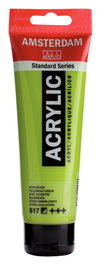 Amsterdam Standard Series Peinture Acrylique Verde Amarillento 617, 120 ml