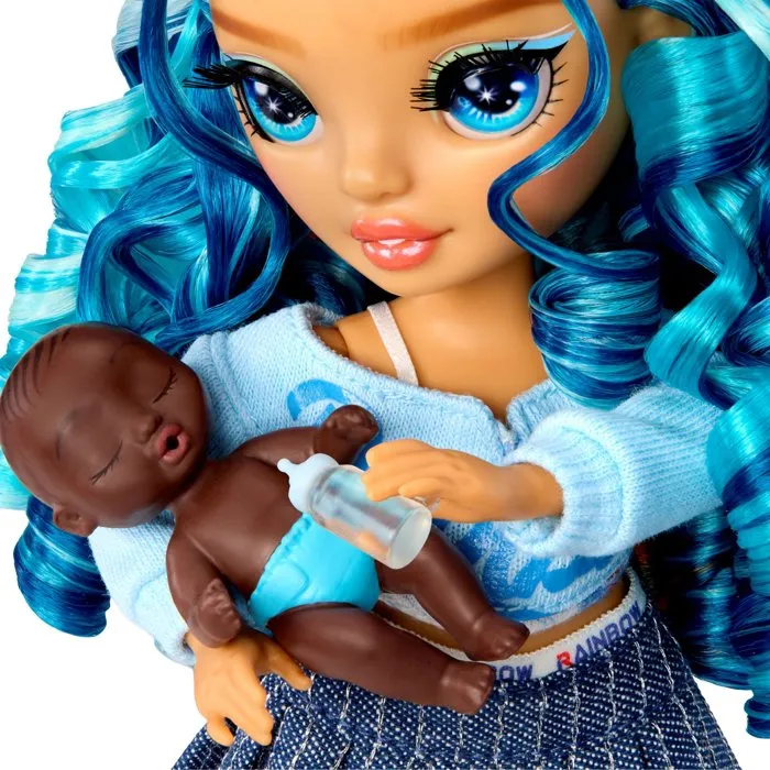 Rainbow High Skyler Bradshaw Junior High Babysitters avec Poussette et Accessoires