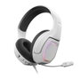Krom KOPA NXKROMKOPA71WH Casque Gaming 7.1 Virtuel USB Blanc - 50mm, RGB, Compatible PC/PS4/PS5/Switch