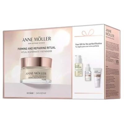 Anne Möller Coffret de Soins ROSÂGE 4 Pièces avec Crème SPF 15