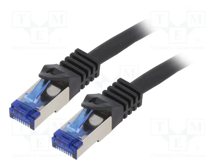 LOGILINK Câble Ethernet Patch Cord Cat 6a S/FTP 50m Noir LOGILINK Câble Ethernet Patch Cord Cat 6a S/FTP 50m Noir
