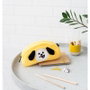 ERIK Chimmy BT21 - Sac de rangement en peluche avec fermeture à glissière - 20 cm