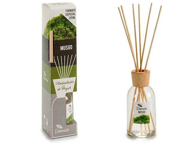 Arte Regal Mikado 125 ml Musgo Essencia - 5,5 x 24 x 5,5 cm (Set de 6) Arte Regal Mikado 125 ml Musgo Essencia - 5,5 x 24 x 5,5 cm (Set de 6)