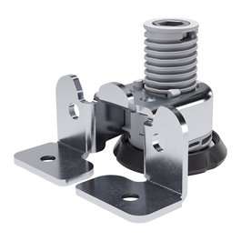 ITALIANA FERRAMENTA Pied niveleur Integrato Tech A 0-20 mm avec fixation vis à bois