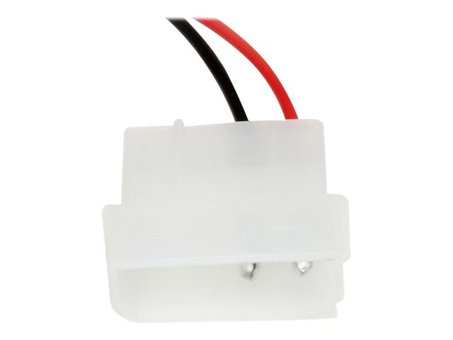 Startech Adaptateur SATA Slimline 13 Broches vers SATA 7 Broches et Molex LP4 - 0,5 m - Rouge