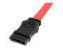 Startech Adaptateur SATA Slimline 13 Broches vers SATA 7 Broches et Molex LP4 - 0,5 m - Rouge