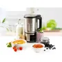 DOMO Blender chauffant DO727BL - Inox - 1.2 L - 6 programmes - 800 Watt