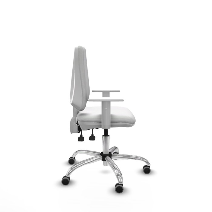 PIQUERAS Y CRESPO Chaise de bureau Elche, mécanisme asynchrone, blanc PIQUERAS Y CRESPO Chaise de bureau Elche, mécanisme asynchrone, blanc