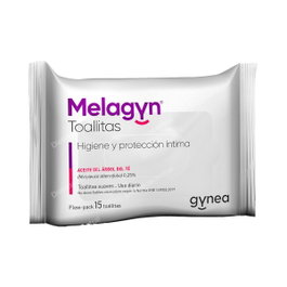 GYNEA MELAGYN Lingettes intimes Flow Pack 15 unités