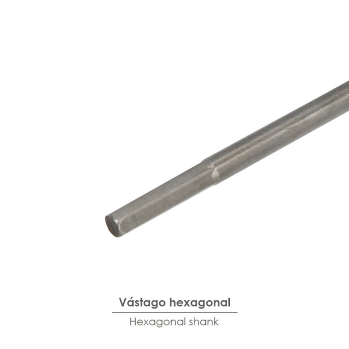 WOLFPACK LINEA PROFESIONAL Mèche à bois plate 3 pointes 18,00 mm WOLFPACK LINEA PROFESIONAL Mèche à bois plate 3 pointes 18,00 mm