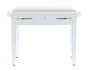 Quiklok Banqueta Piano Terciopelo Blanc Brillant