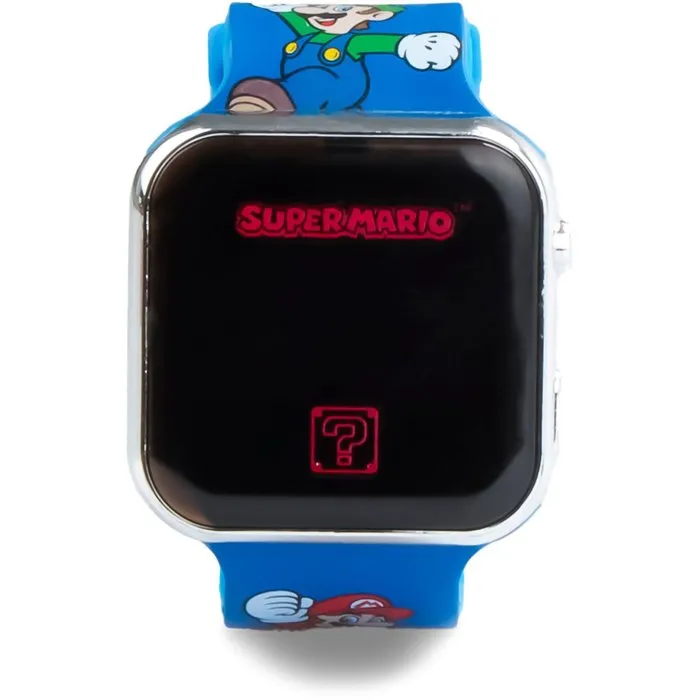 Kids Licensing Réveil LED 3D Super Mario avec Veilleuse, Affichage Date et Alarme - Pour Enfant dès 4 ans Kids Licensing Réveil LED 3D Super Mario avec Veilleuse, Affichage Date et Alarme - Pour Enfant dès 4 ans