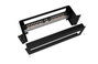 Lanview - Module de distribution électrique pour rail DIN 3U 19 pouces, couleur noir, avec barre omnibus et entrée de 380 mm