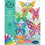 Sentosphere - Kit de Mobile Vitrail Créatif Papillons - Activité Artistique pour Décorer - Loisir Créatif Enfant Dès 4 Ans