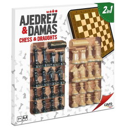 Petits chevaux, échiquiers et dames Cayro Bois Plastique