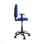 PIQUERAS Y CRESPO Tabouret Bleu avec Accoudoirs 1D