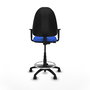 PIQUERAS Y CRESPO Tabouret Bleu avec Accoudoirs 1D