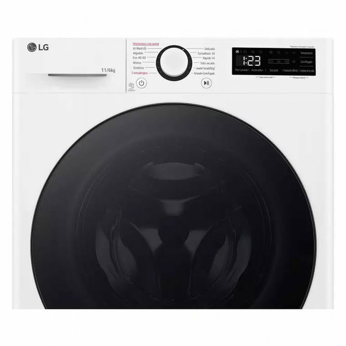 Laveuse-Sécheuse Intelligente LG F4DR6011AGW 11 kg/6 kg 1400 rpm