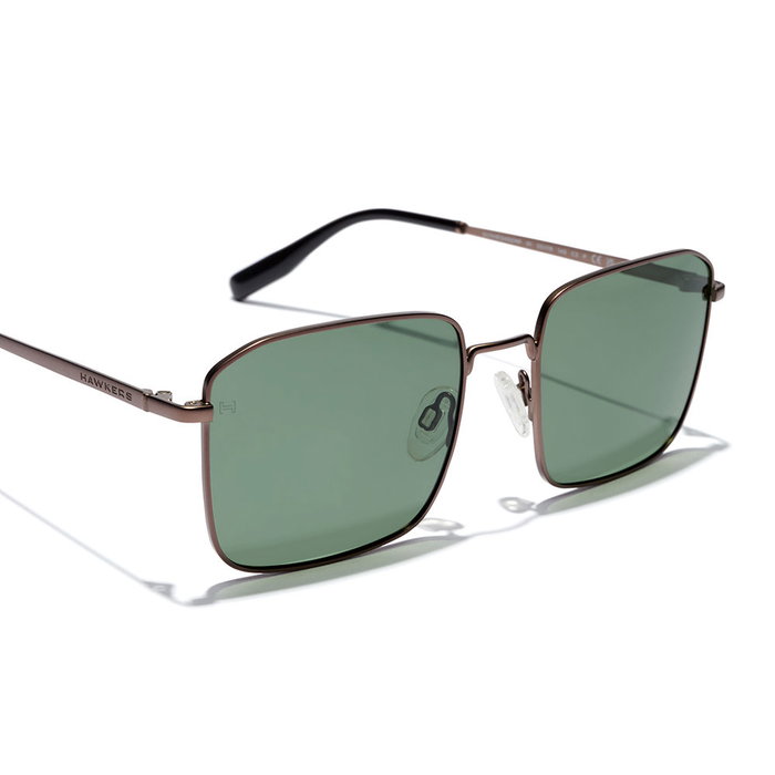 Hawkers Polarisé Polarisé #Gun Metal Alligator Unisexe 1 unité