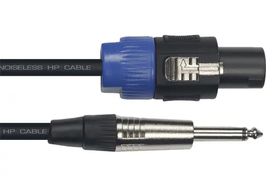 Yellowcab Câble Speakon Mono 1/4 de 9 Mètres pour Enceintes Yellowcab Câble Speakon Mono 1/4 de 9 Mètres pour Enceintes