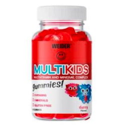 WEIDER GUMMY MULTIKIDS cerise 50 gummies