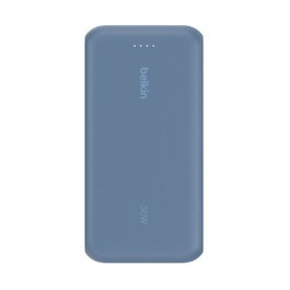 Belkin Boost Charge Power Bank 20 000 mAh Bleu 30W avec câble USB-C intégré