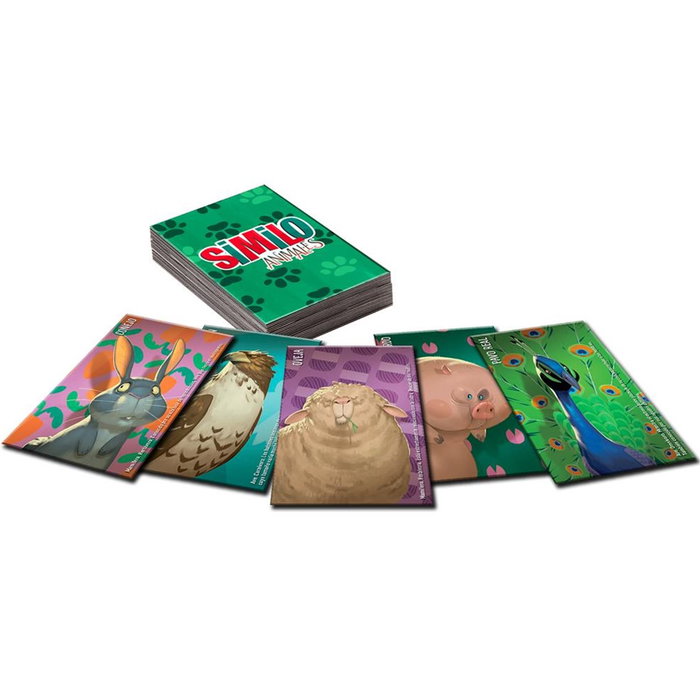Asmodee Similo Animaux Jeu de Cartes Coopératif - Dès 7 Ans - 2 Joueurs ou Plus - Version Espagnole