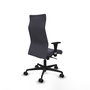 Piqueras Y Crespo Fauteuil de bureau Albacete, Mécanisme Synchrone, Gris foncé