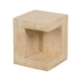 BigBuy Garden Table d'appoint Beige Carrée